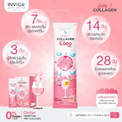 Colly J Collagen คลอลี่เจ คอลลาเจน ดูแลผิว กระดูก ผม เล็บ