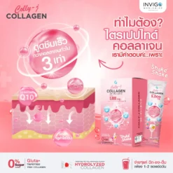 Colly J Collagen คลอลี่เจ คอลลาเจน ดูแลผิว กระดูก ผม เล็บ